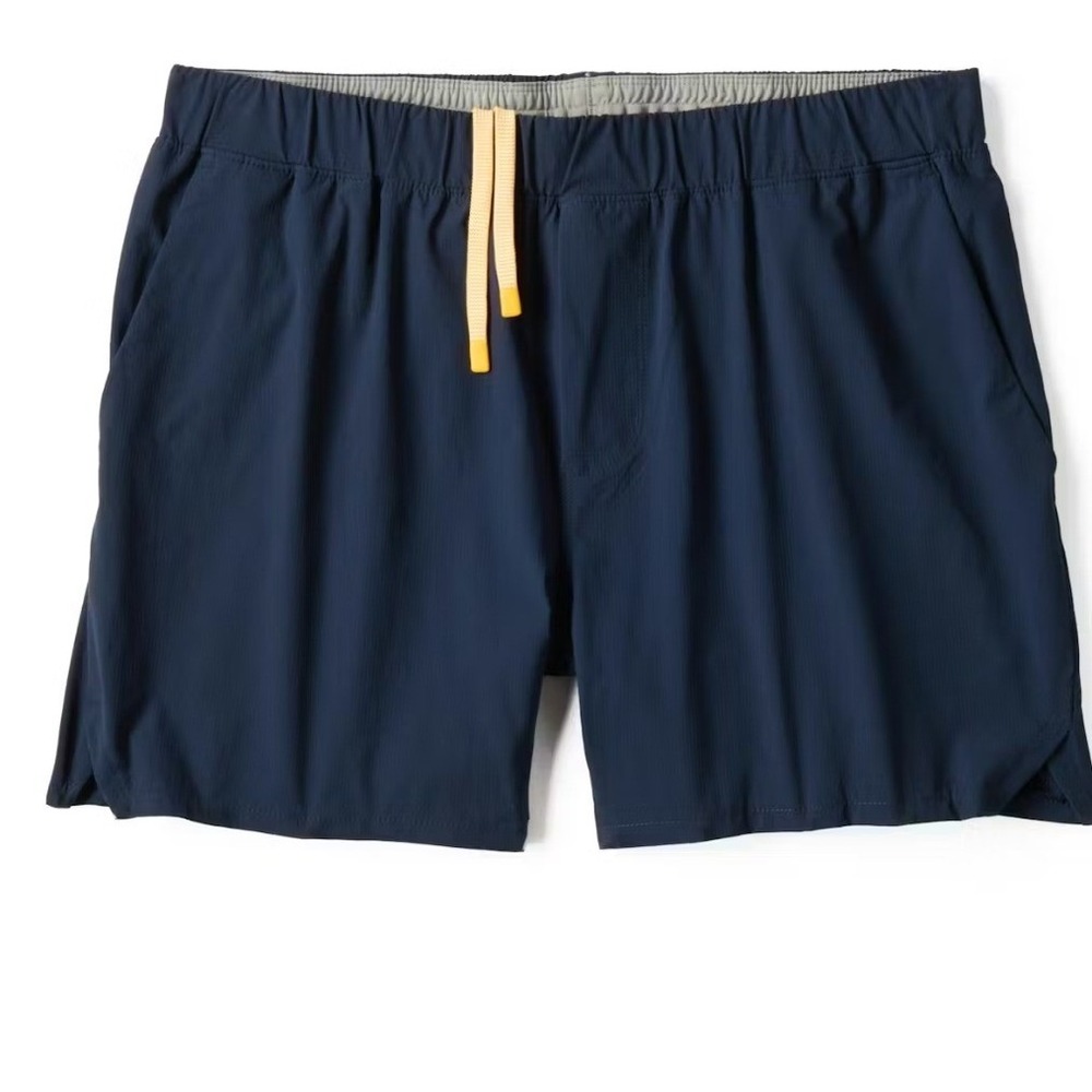 Wellen Stevens Sports Short Men's Size XL Navy Blue Unlined 7" Inseam Pockets
